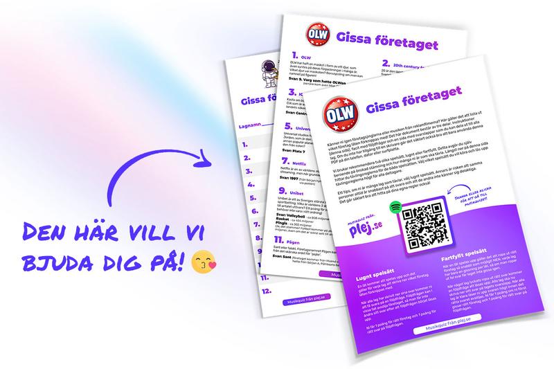 Gissa företaget musikquiz